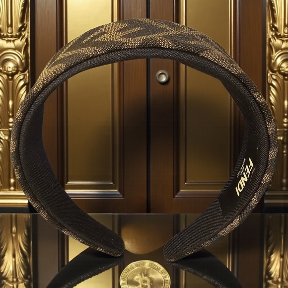 Black And Tan Icon Headband - Picture 5 of 5